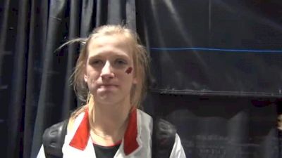 Tina Sutej Pole Vault National Champ, close attempt at collegiate record at NCAA Indoor Champs 2012