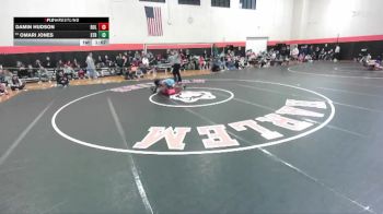 120 lbs Cons. Round 1 - Omari Jones, Chicago (ST. RITA) vs Damin Hudson, BOLINGBROOK