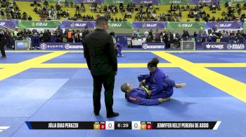 Jennyfer Kelly Pereira De Assis vs Júlia Dias Perazzo 2025 Brasileiro Jiu-Jitsu IBJJF