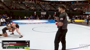 144-5A Champ. Round 1 - Kaden Ontiveros, Castle View vs Antonio Beall, Monarch