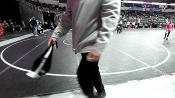 46 lbs Quarterfinal - Rose Davidson, SlyFox Wr Ac vs Bradley Francis, Team Tulsa WC