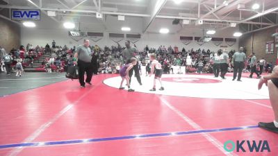 55 lbs Round Of 16 - Hunter Stanton, Skiatook Youth Wrestling vs Knox Branham, Vian Wrestling Club