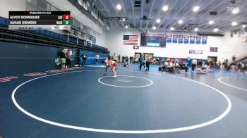 144 lbs Cons. Round 5 - Quade Siemens, Natrona County vs Alyck Rodriguez, Scottsbluff