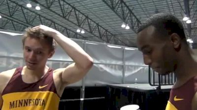 Harun Abda, David Pachuta Gophers ready for Outdoor NCAA Indoor 2012 [#Day 2 Interview]