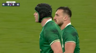 Irish Second Half Rush With Ronan Kelleher For A Try For The Tie