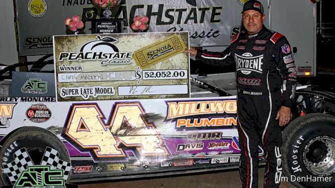 Big Peach State Classic Payday Goes To Chris Madden