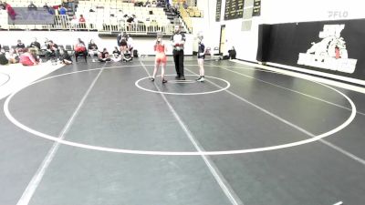 105 lbs Rr Rnd 2 - Mattie Schuh, Sallisaw HS vs Dalani Hornbuckkle, Rogers High School Girls