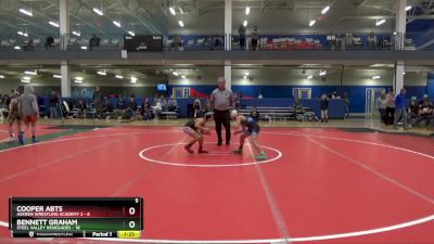 76 lbs Round 2 (16 Team) - Cooper Abts, Askren Wrestling Academy 2 vs Bennett Graham, Steel Valley Renegades