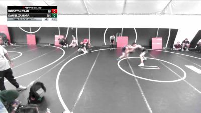 120 lbs 3rd Place Match - Kingston Tran, Reign WC vs Daniel Zamora, Threshold Wrestling Club