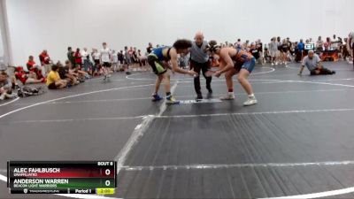 168 lbs Quarterfinal - Anderson Warren, Beacon Light Warriors vs Alec Fahlbusch, Unaffiliated