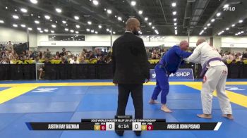 Angelo John Pisano vs Justin Ray Guzman 2025 World Master IBJJF Jiu-Jitsu Championship