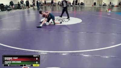 105 lbs Round 2 (3 Team) - Dominic Yost, St. Peter vs Mason Kirchner, F/MCC