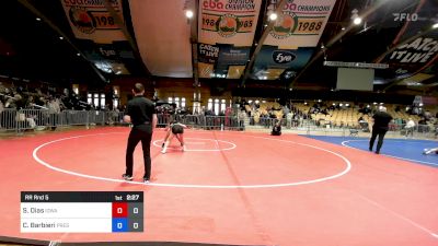 103 kg Rr Rnd 5 - Sterling Dias, Iowa vs Chiara Barbieri, Presbyterian College