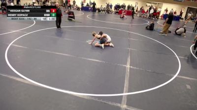14U - 96 lbs Cons. Round 3 - Henry Kopacz, Mounds View Mustangs Wrestling Club vs Keegan Glynn, Summit Wrestling Academy