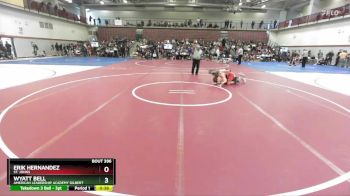 144 lbs Cons. Round 2 - Wyatt Bell, American Leadership Academy Gilbert vs Erik Hernandez, St. Johns