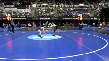 157 lbs Prelim - Thomas DiResta, JWU (Providence) vs Paul Lichter, St. John Fisher