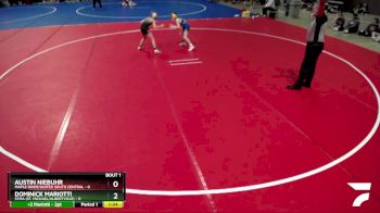 85 lbs Quarterfinals (8 Team) - Dominick Mariotti, STMA (St. Michael/Albertville) vs Austin Niebuhr, Maple River/United South Central