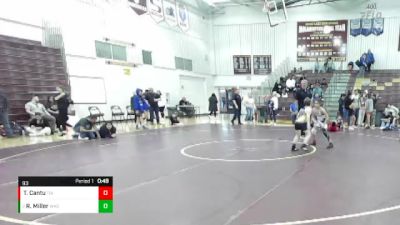 93 lbs Round 4 - Ryan Miller, Washington vs Travis Cantu, Victory Wrestling-Central WA