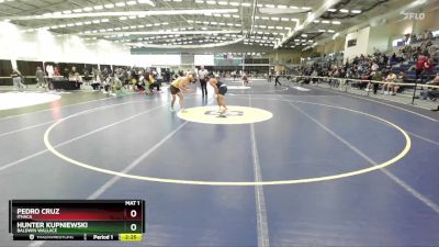 165 lbs Quarterfinal - Hunter Kupniewski, Baldwin Wallace vs Pedro Cruz, Ithaca