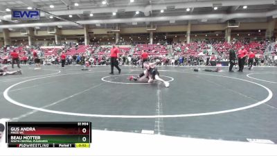 67 lbs Cons. Semi - Beau Motter, South Central Punishers vs Gus Andra, Maize WC