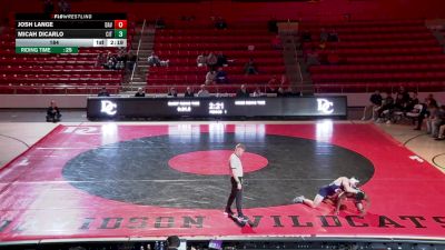 184 lbs Josh Lange, Davidson vs Micah Dicarlo, The Citadel