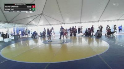 106 lbs Cons. Round 2 - Dylan Toy, LAWC vs Jesiah Castillo, West Covina High School Wrestl