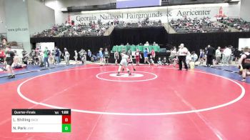 140 lbs Quarterfinal - Landon Shilling, Backyard Bullies Wrestling Club vs Nathaniel Park, Level Up Wrestling Center