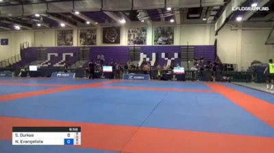 Saidah Durkee vs Nicole Evangelista 2018 Pan Jiu-Jitsu IBJJF No Gi Championship