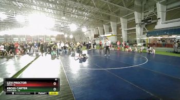 61 lbs Quarterfinals (8 Team) - Kross Carter, Shootbox vs Levi Proctor, Delta