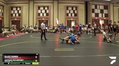 180 lbs Round 2 (6 Team) - ELLIOT MORRIS, Elite Wrestling Black vs Nathan MCcartney, Bad Bass