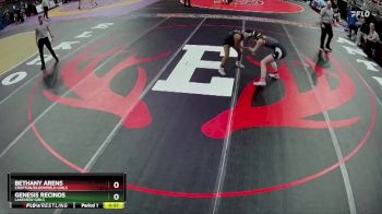 Cons. Round 3 - Bethany Arens, Crofton/Bloomfield Girls vs Genesis Recinos, Lakeview Girls