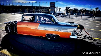 Shawn Fink And His '55 Chevy Are Ready For The Strip... Both Of Them