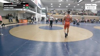 165 lbs Consi Of 4 - Brock Woodcock, Southern Illinois vs Jayden James, Unrostered - KD Trained