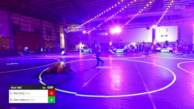 116 lbs 5th Place - Easten Serrano, Stout Wrestling Academy vs Blaine Derryberry, Scrap Yard Training