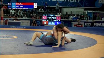 65 kg Quarterfinal - Asli Demir, Tur vs Albina Drazhi, Alb