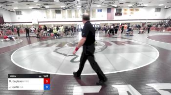 126 lbs Consi Of 4 - Matteo Eagleson, Force Wrestling Club vs Jake Gujski, CJA