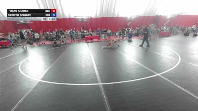 62 lbs Champ. Round 2 - Beau Krause, Mn Elite vs Sawyer Schulte, Team Nazar Training Center