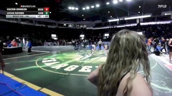 165 lbs Champ. Round 1 - Lucas Hayden, Gig Harbor vs Colton Johnson, North Creek