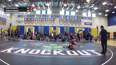 115 lbs Quarterfinal - Eowyn Reeves, Gladiator WC vs Jocelyn Quiroz, Winter Springs High School