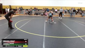 170/HSGirls135 Round 1 - Breanna Corley, KC Elite Training Center vs Hannah Crowe, Mat Monstars