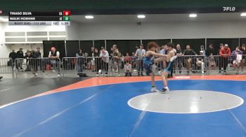 113 lbs Round Of 64 - Thiago Silva, CA vs Malik Hoskins, AZ