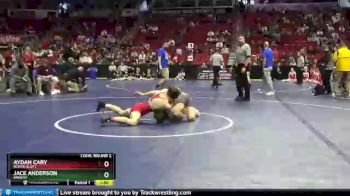 3 lbs Cons. Round 2 - Jace Anderson, Ankeny vs Aydan Cary, North Scott