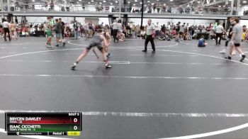 96 lbs Round 3 (4 Team) - Brycen Dawley, POWA vs Isaac Cicchetti, Terps Xtreme MS