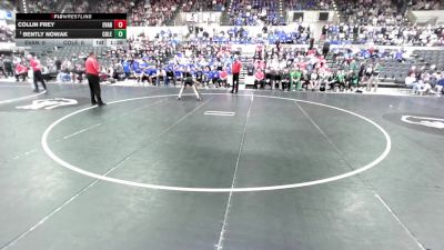 113 lbs Collin Frey, Evansville vs Bently Nowak, Coleman