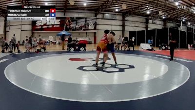97 kg Cons. Round 3 - Joshua Negron, Castleton RTC vs Mustafa Hadi, Arlington Virginia
