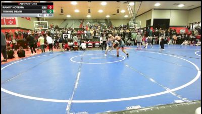140 lbs Round Of 16 - Randy Hotema, Dewar HS Boys vs Tommie Devin, Checotah