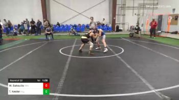 100 lbs Prelims - William Sakoutis, Triumph vs Thomas Kester, Hillsborough