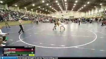 132 lbs Cons. Round 3 - Conner Peck, Bountiful vs Cooper Redd, Logan