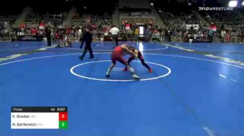 75 lbs Final - Kaiden Skodak, Simmons Academy Wrestling Saw vs Noah Bartkowicz, Pinnacle