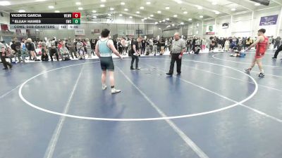 190 lbs Cons. Sub-quarters - Vicente Garcia, WLV Wrestling vs Elijah Hawes, Empire Wrestling Club